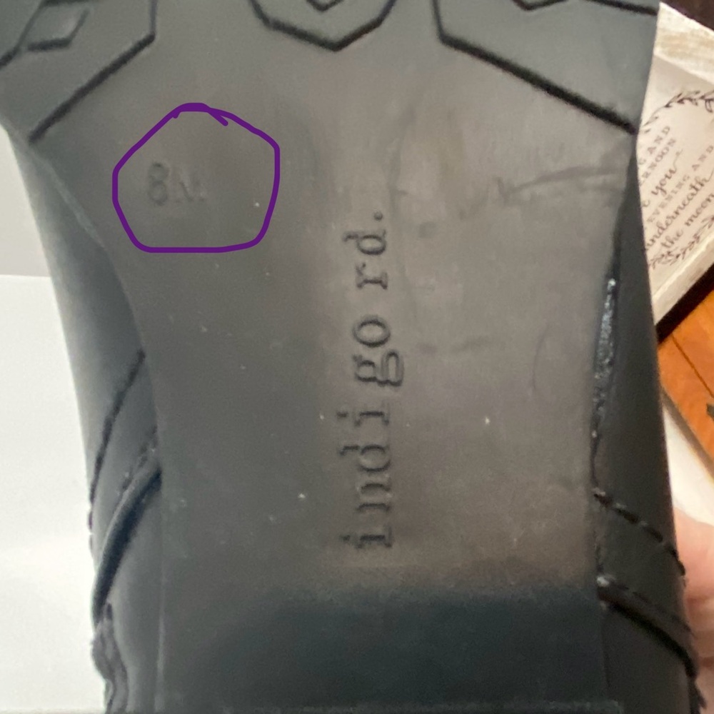 Indigo Black Ankle Booties - Picture 10 of 11